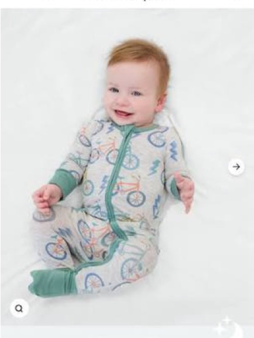 NWT Little Sleepies Let’s Ride Zippy 18-24